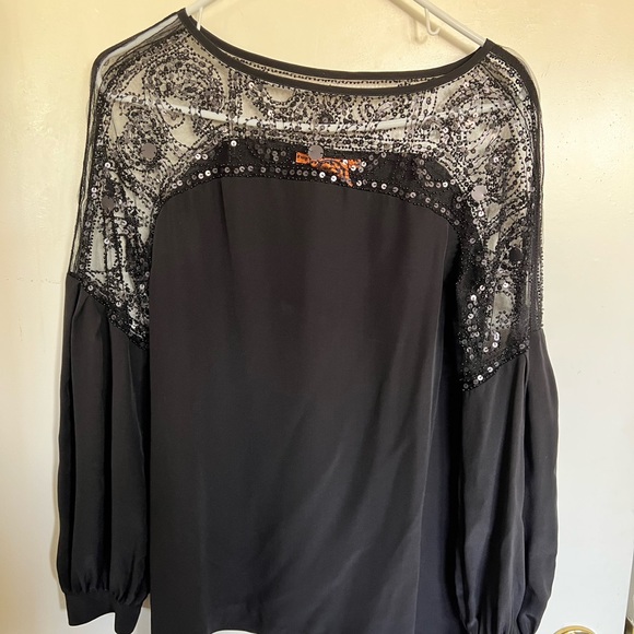 Tory Burch silk and lace blouse - Picture 4 of 8